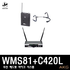 [AKG] WMS81+C420L (에이케이지/무선마이크/강의/공연)