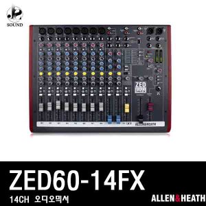 [ALLEN&amp;HEATH] ZED60-14FX (알렌헤스/디지털믹서/콘솔)