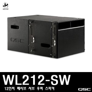 [QSC] WL212-SW (큐에스씨/행사용/스피커/매장/업소)